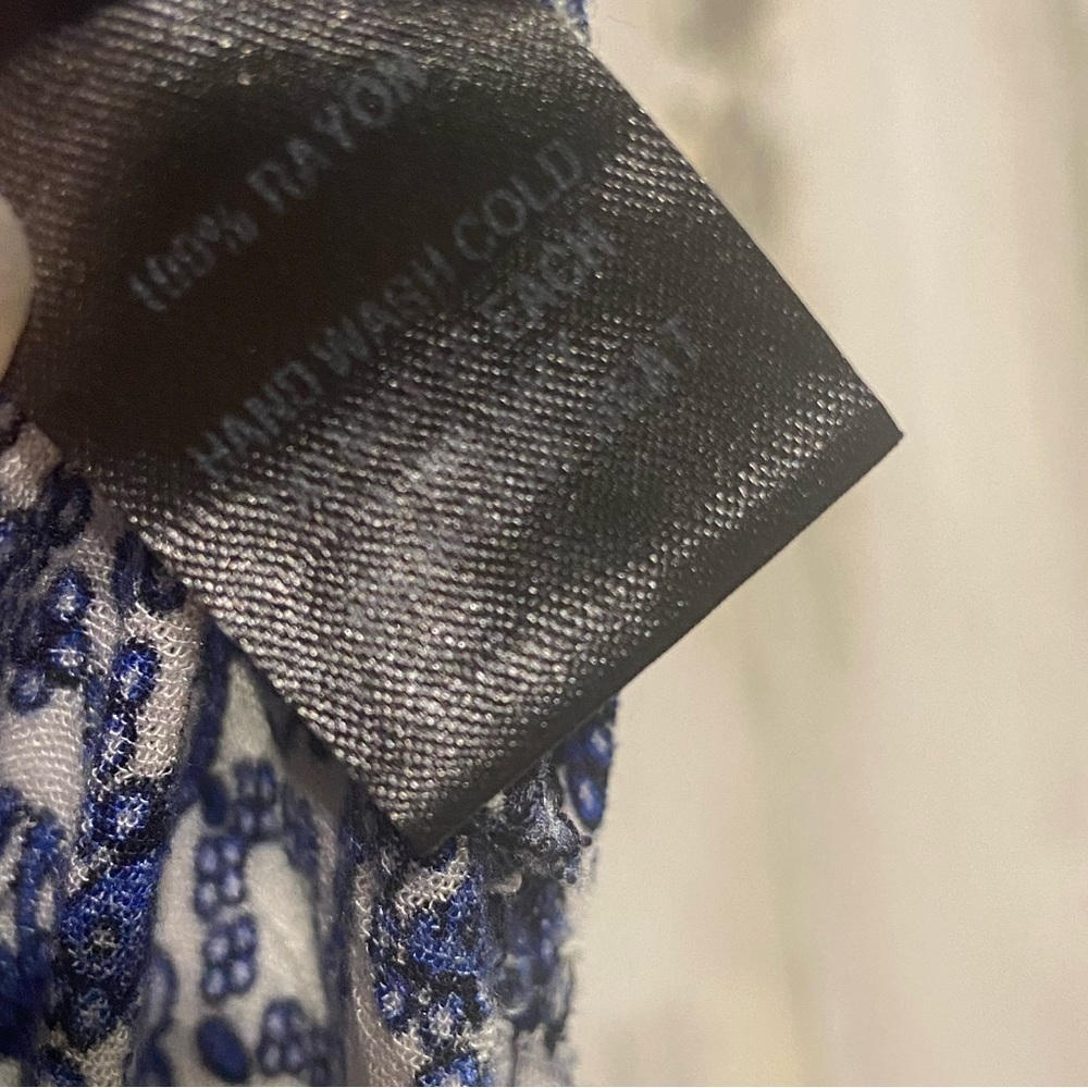 Lulus Mandala Daydream Blue Print Maxi Dress Medium - Picture 9 of 10